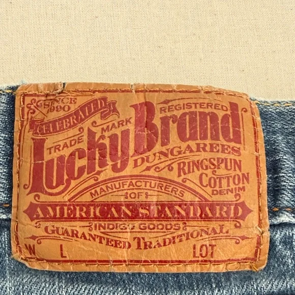 Lucky Brand Women's Medium Blue Sweet and Low Boot Cut Jeans - Picture 3 of 6